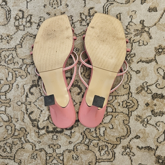 Barbie pink heart mules - Picture 2 of 3